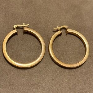 Gold Hoop Earrings